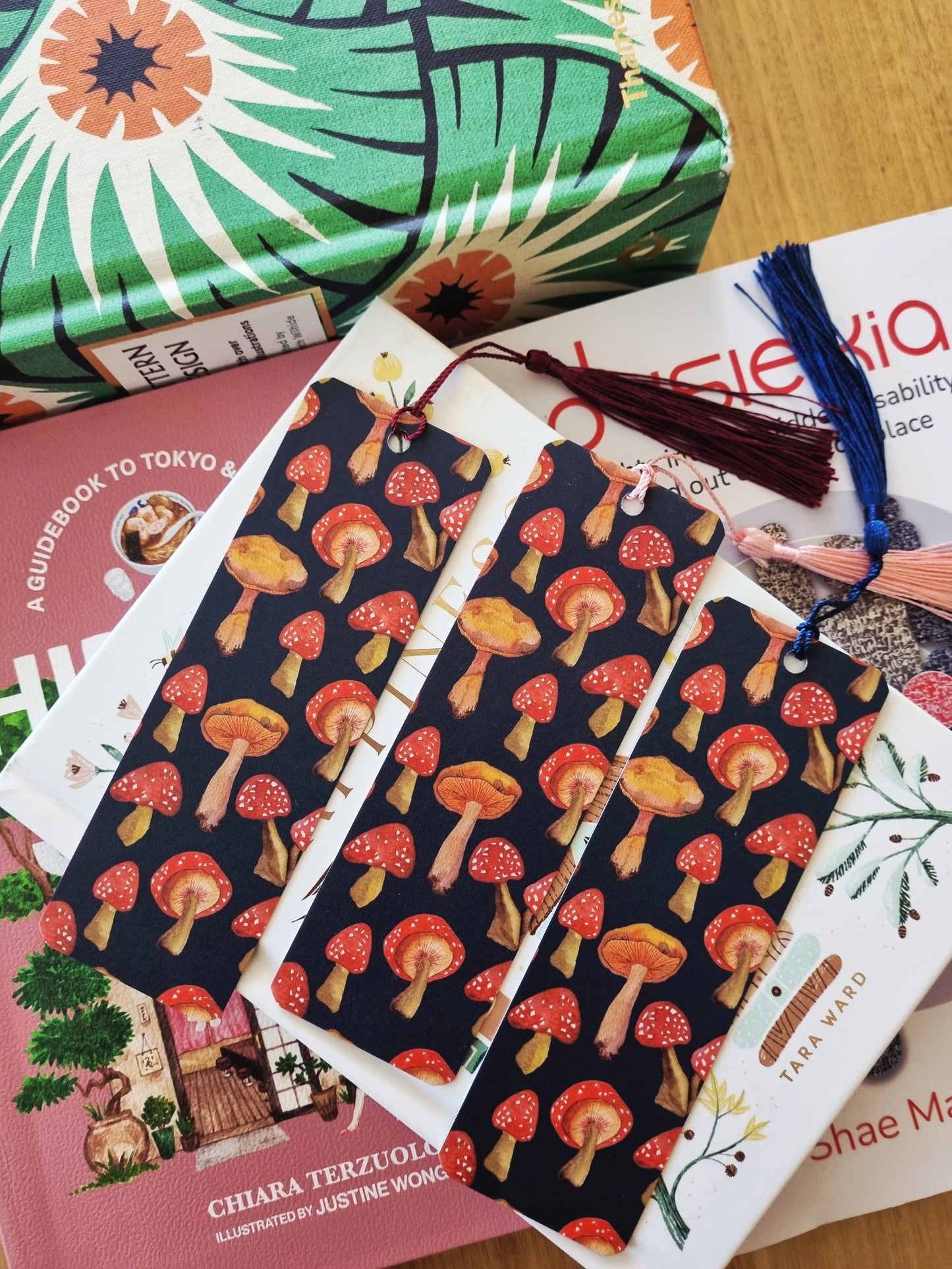 Bookmark - Mushrooms (Set of Three)