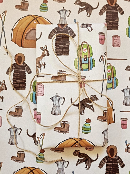Wrapping Paper - Tasmanian Outdoors (Six Sheets)