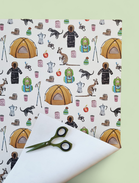 Wrapping Paper - Tasmanian Outdoors (Six Sheets)