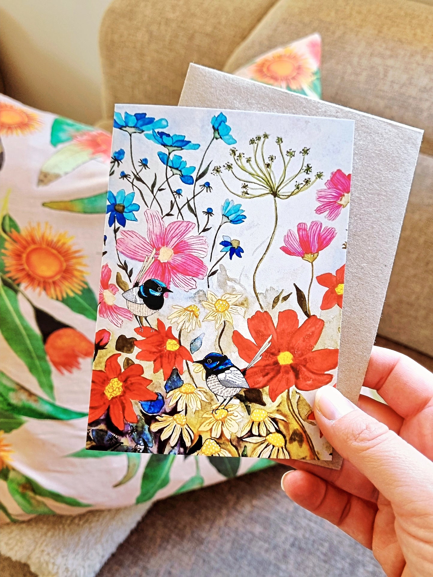 Greeting Card - Garden Wren