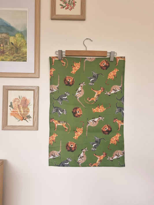 Tea Towels - Tasmanian Animals