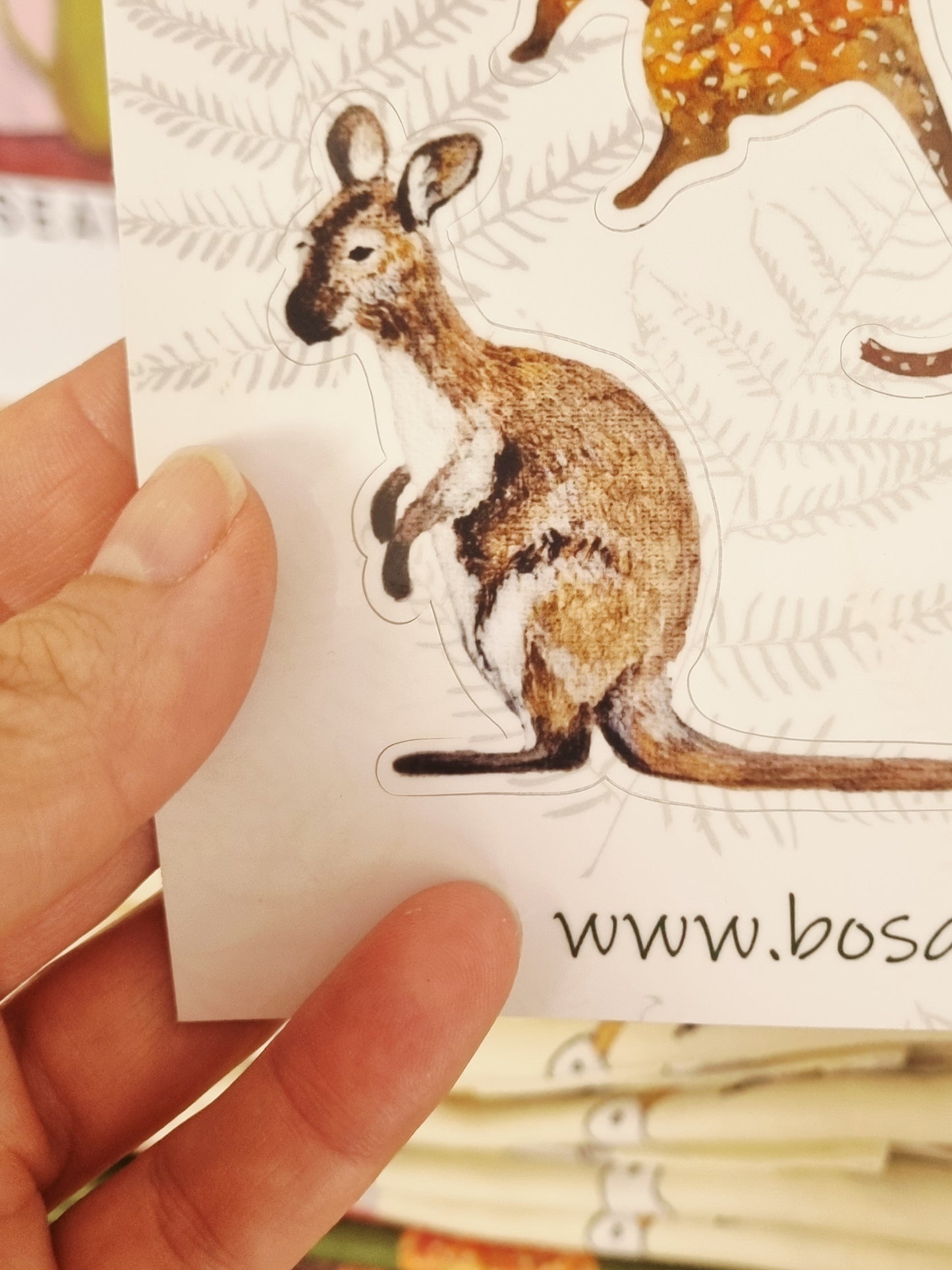Sticker Sheet - Tasmanian Animals Stickers