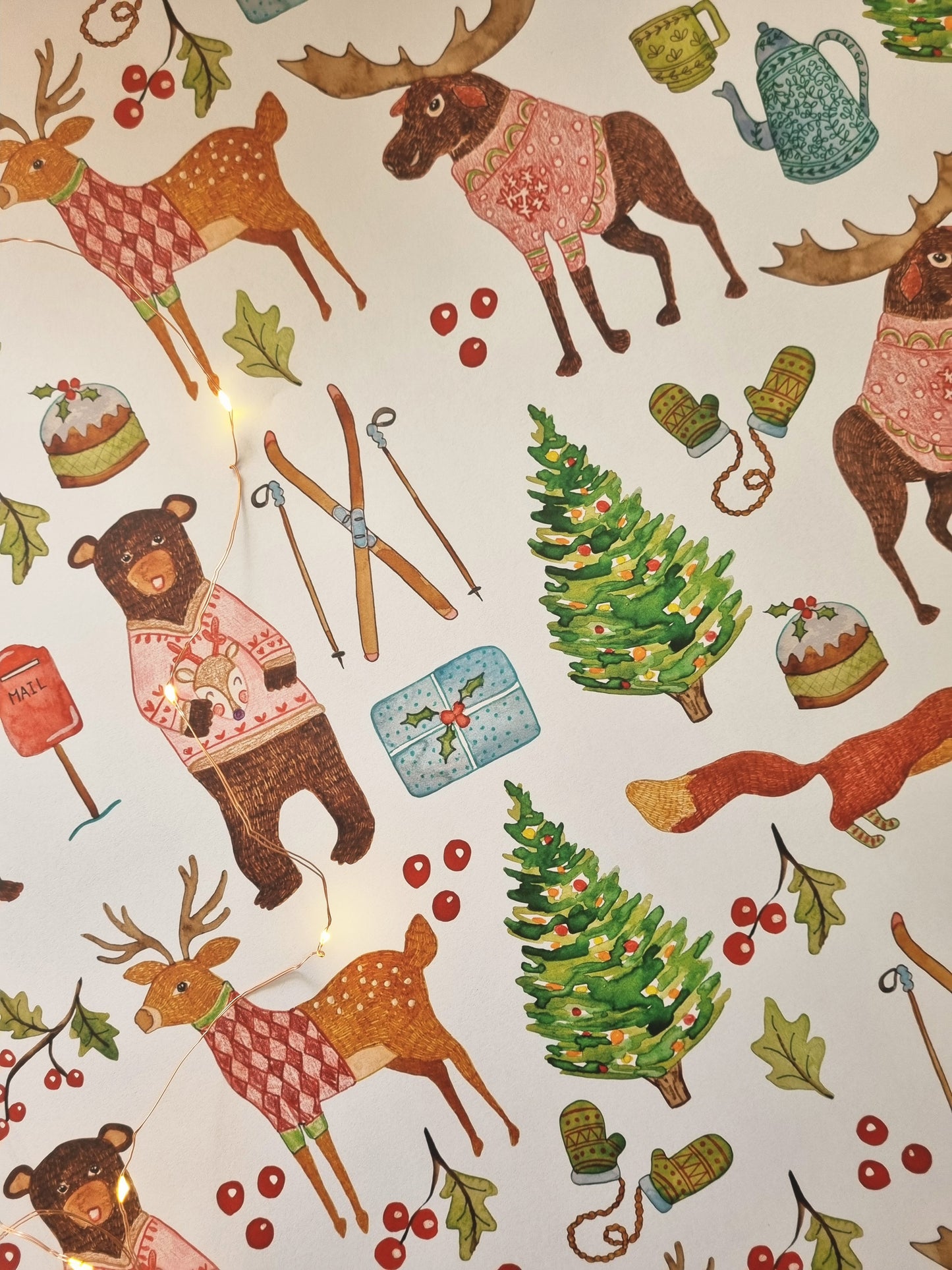 Wrapping Paper - Woodland Christmas