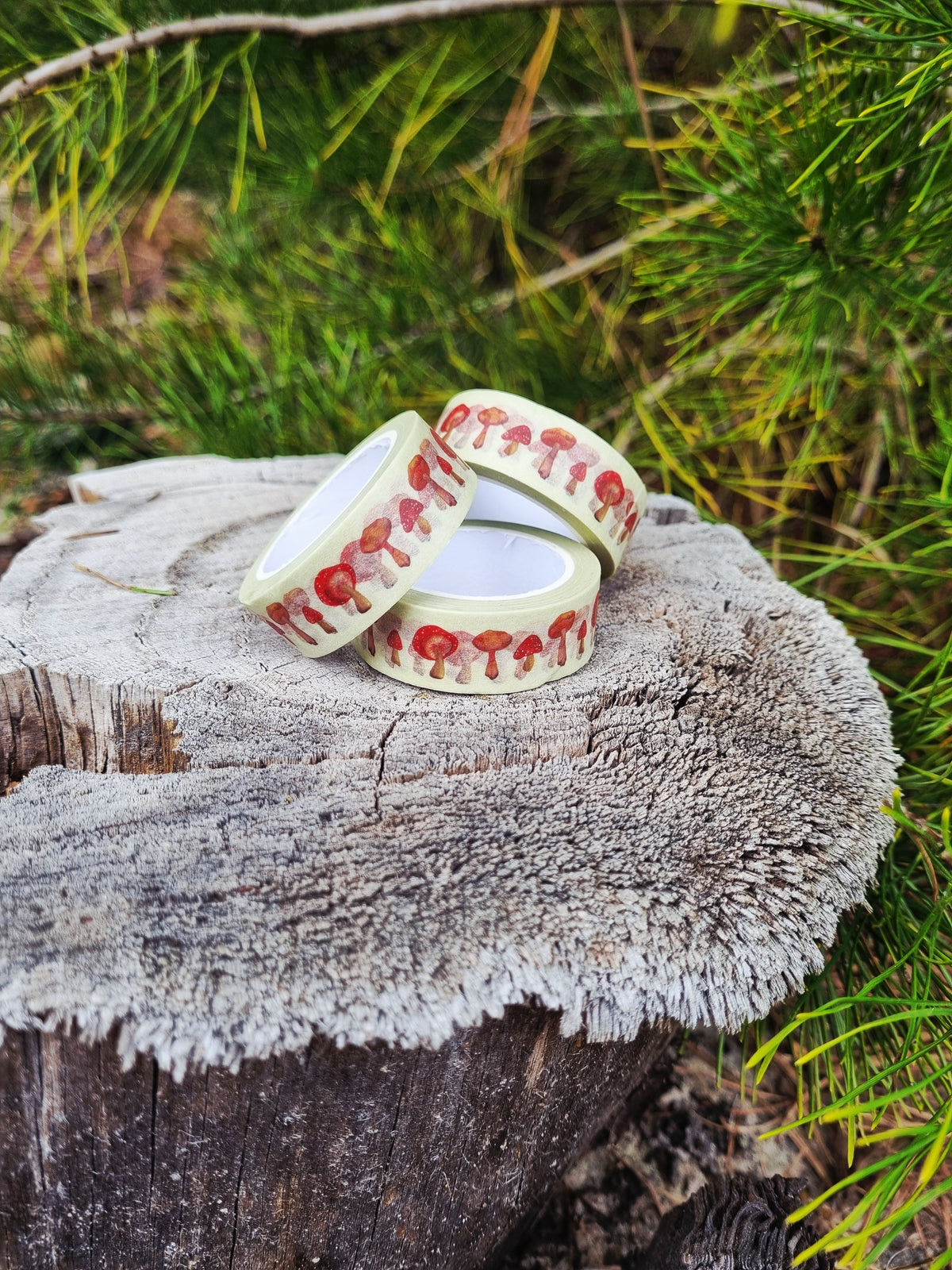Washi Tape - Wild Mushrooms