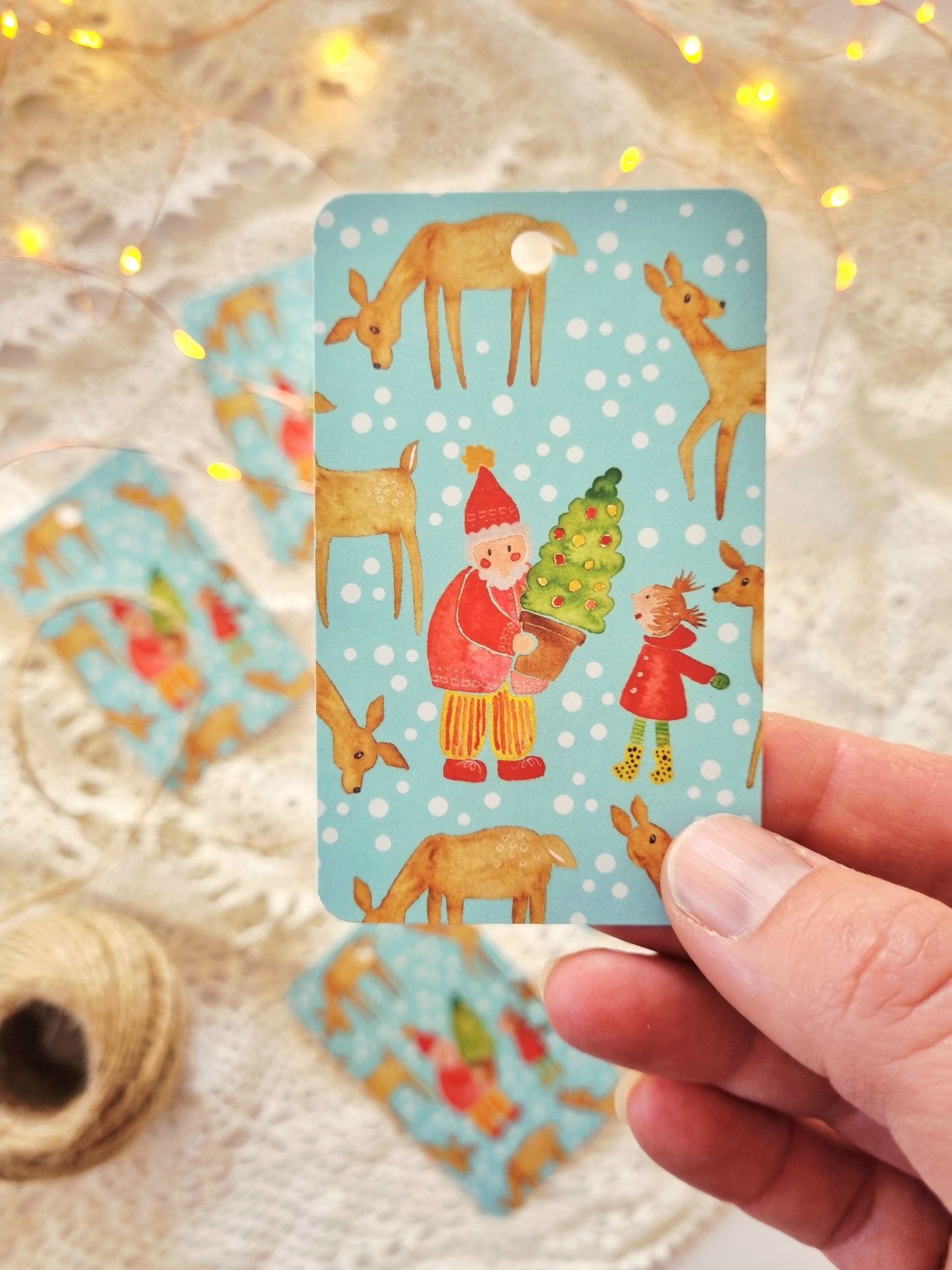 Gift Tags - Christmas Santa Clause