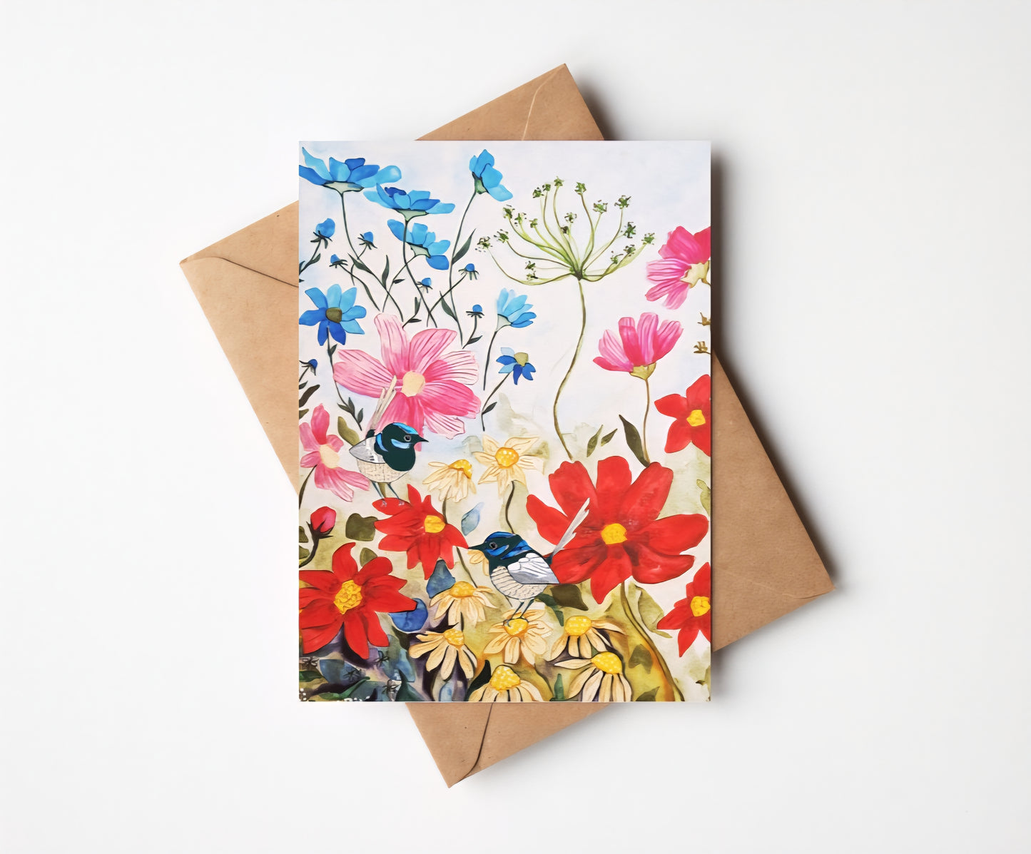 Greeting Card - Garden Wren