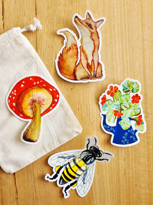 Vinyl Sticker Bundle - English Garden