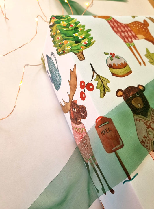 Wrapping Paper - Woodland Christmas