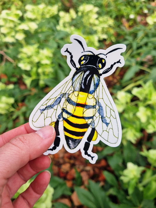 Vinyl Sticker - Bee