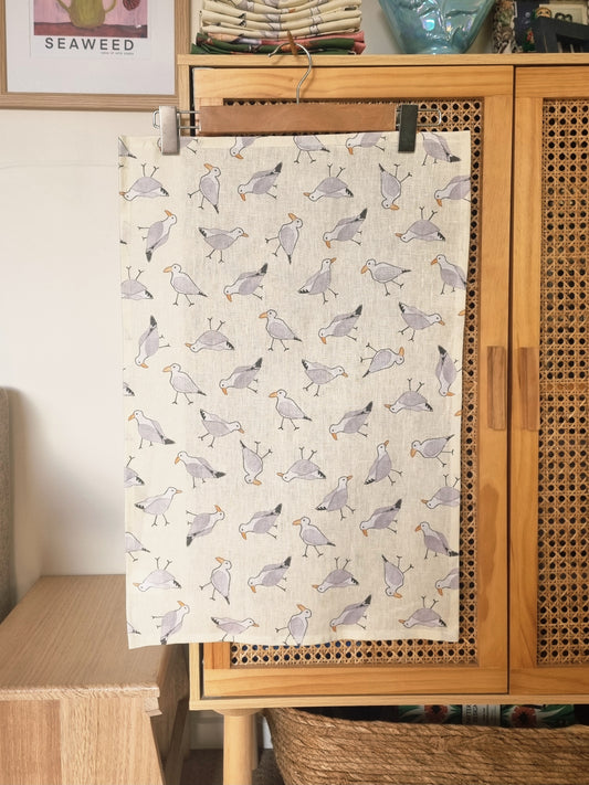 Tea Towels - Happy Gulls