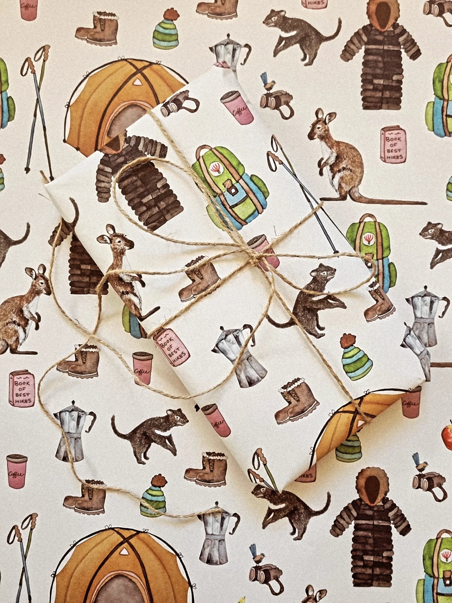 Wrapping Paper - Tasmanian Outdoors (Six Sheets)