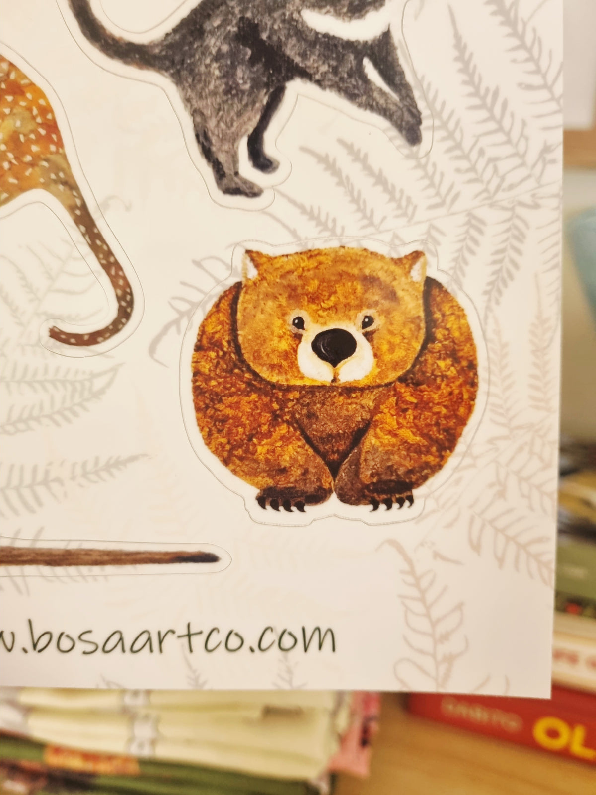 Sticker Sheet - Tasmanian Animals Stickers