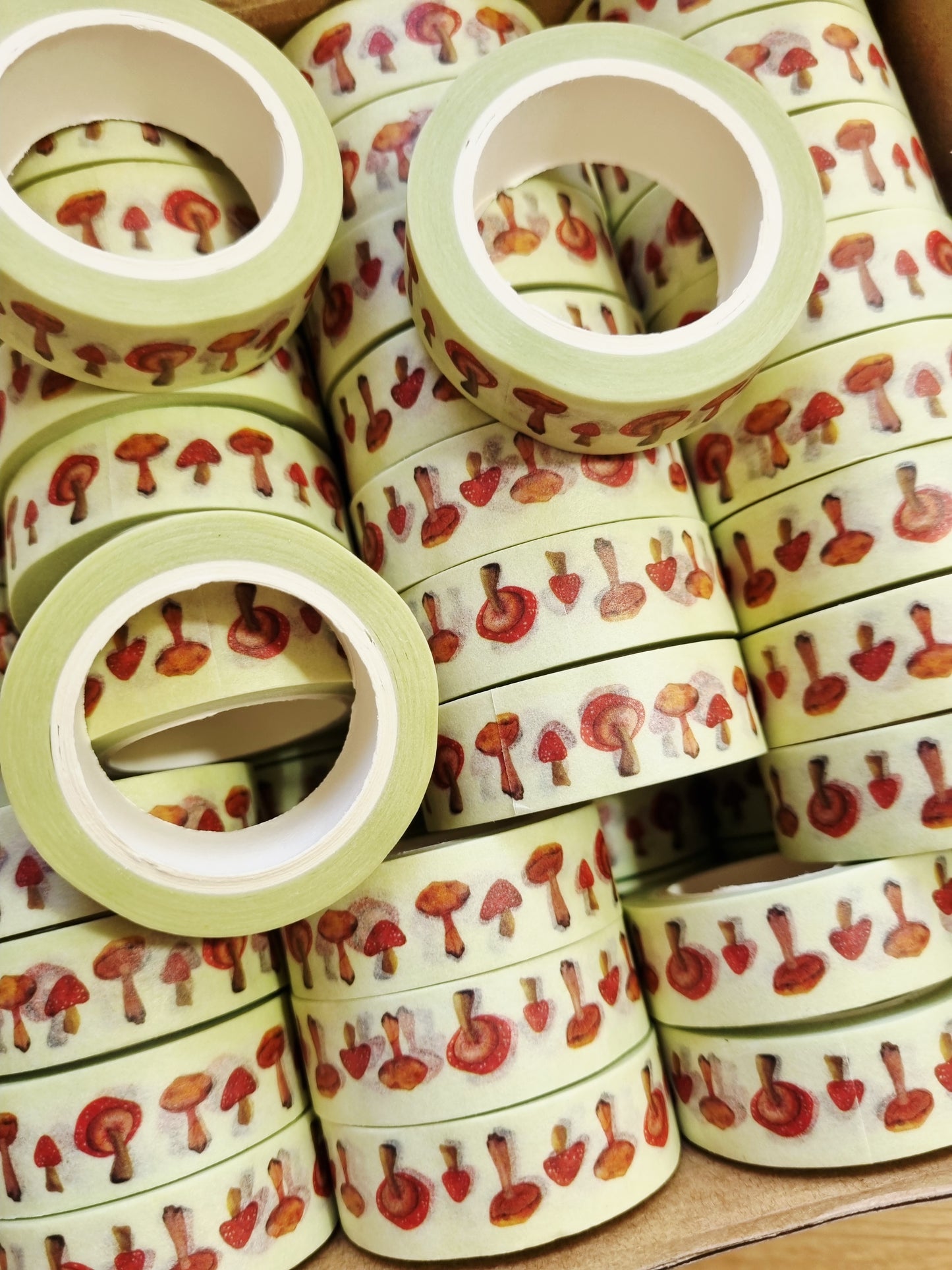 Washi Tape - Wild Mushrooms