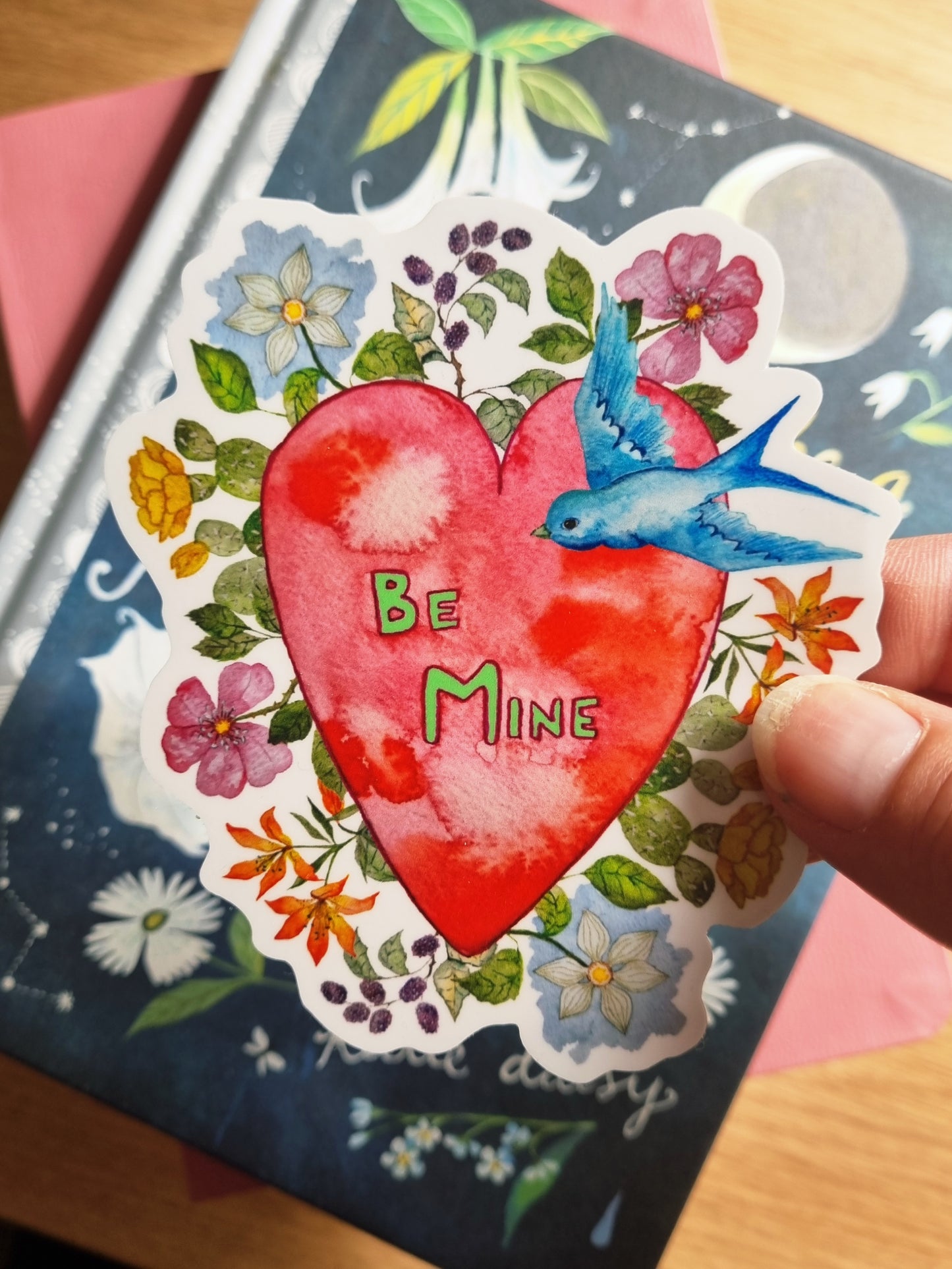 Vinyl Sticker - Be Mine - Valentine's Day