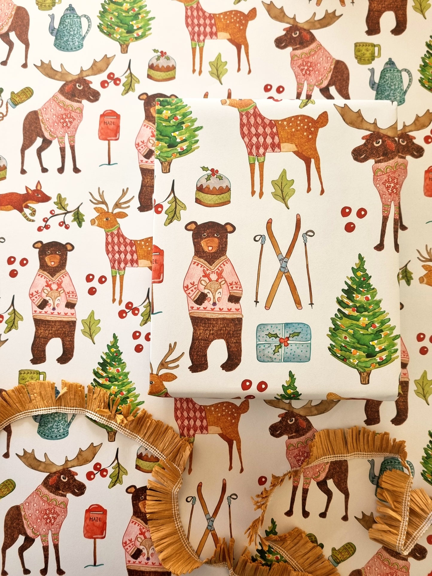 Wrapping Paper - Woodland Christmas