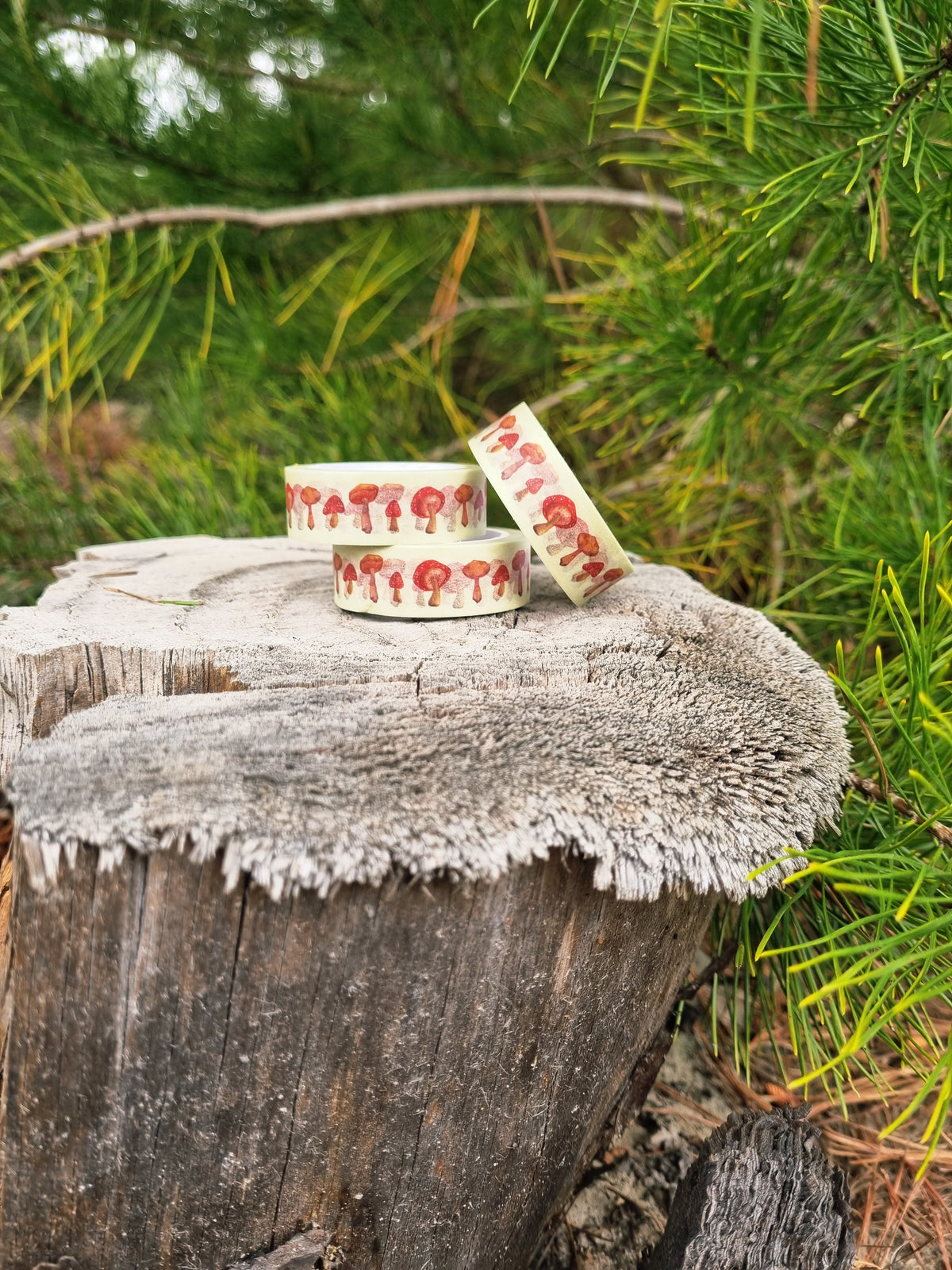 Washi Tape - Wild Mushrooms