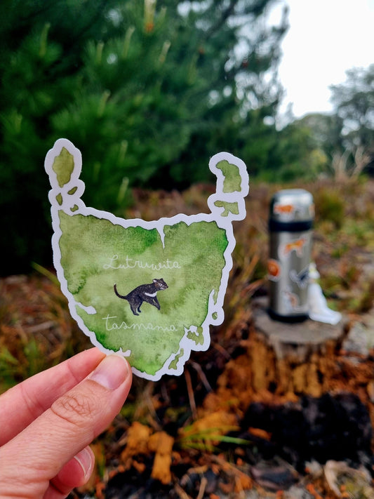 Vinyl Sticker - Tasmania