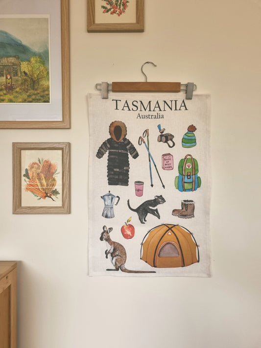 Tea Towel - Tasmanian Outdoors