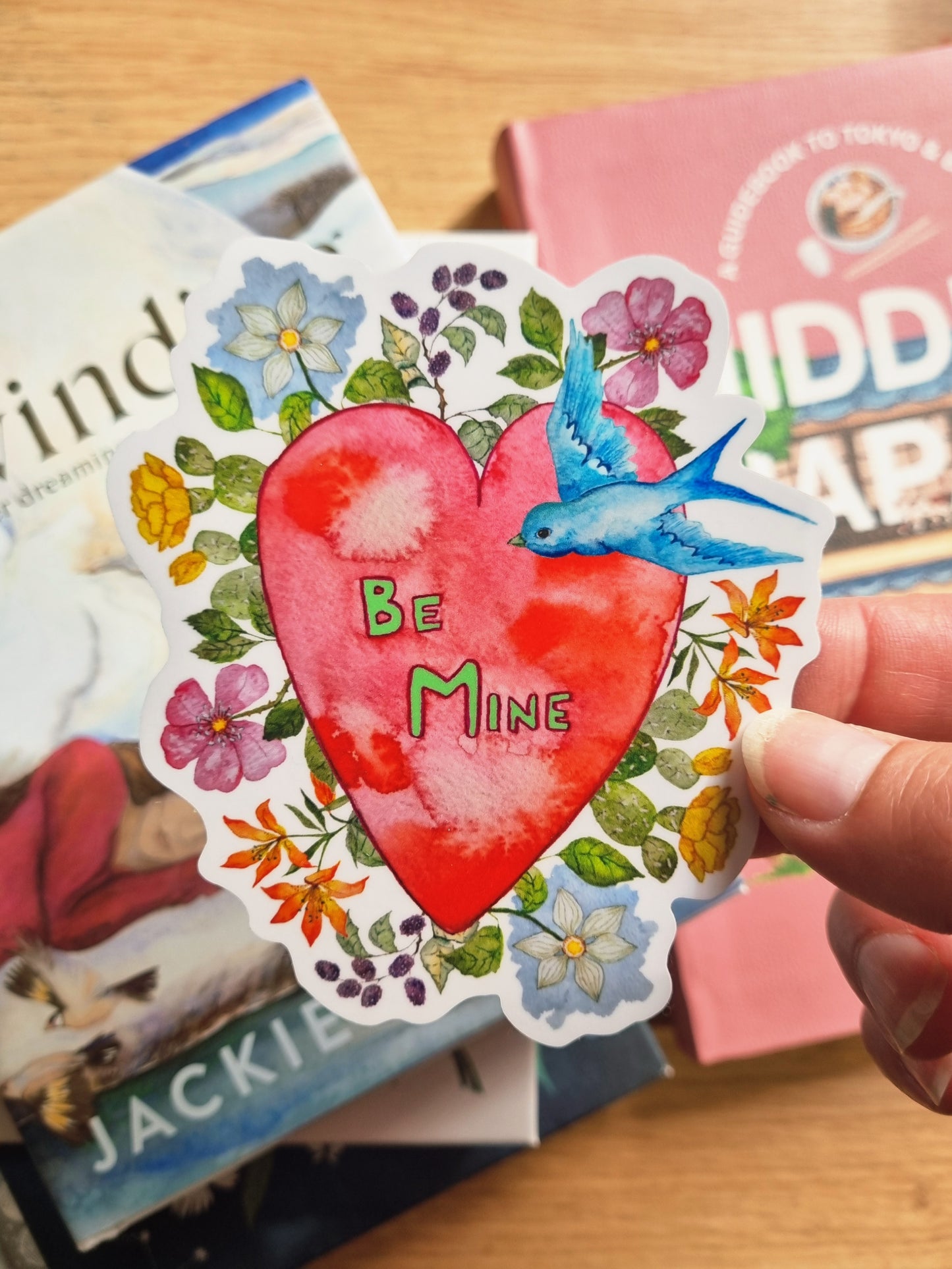 Vinyl Sticker - Be Mine - Valentine's Day