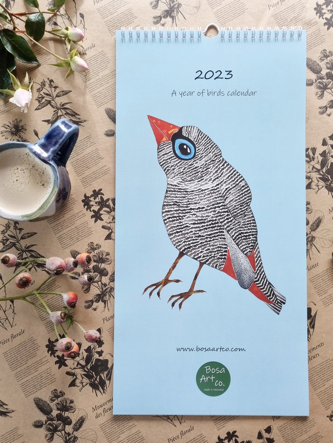 A year of birds Calendar 2023