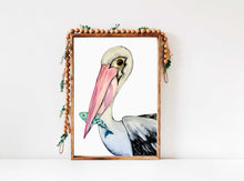 Load image into Gallery viewer, Pedro the Pelican Art Print
