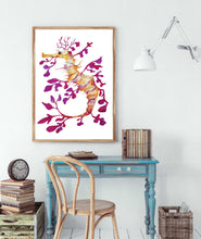 Load image into Gallery viewer, Weedy Sea Dragon Art Print
